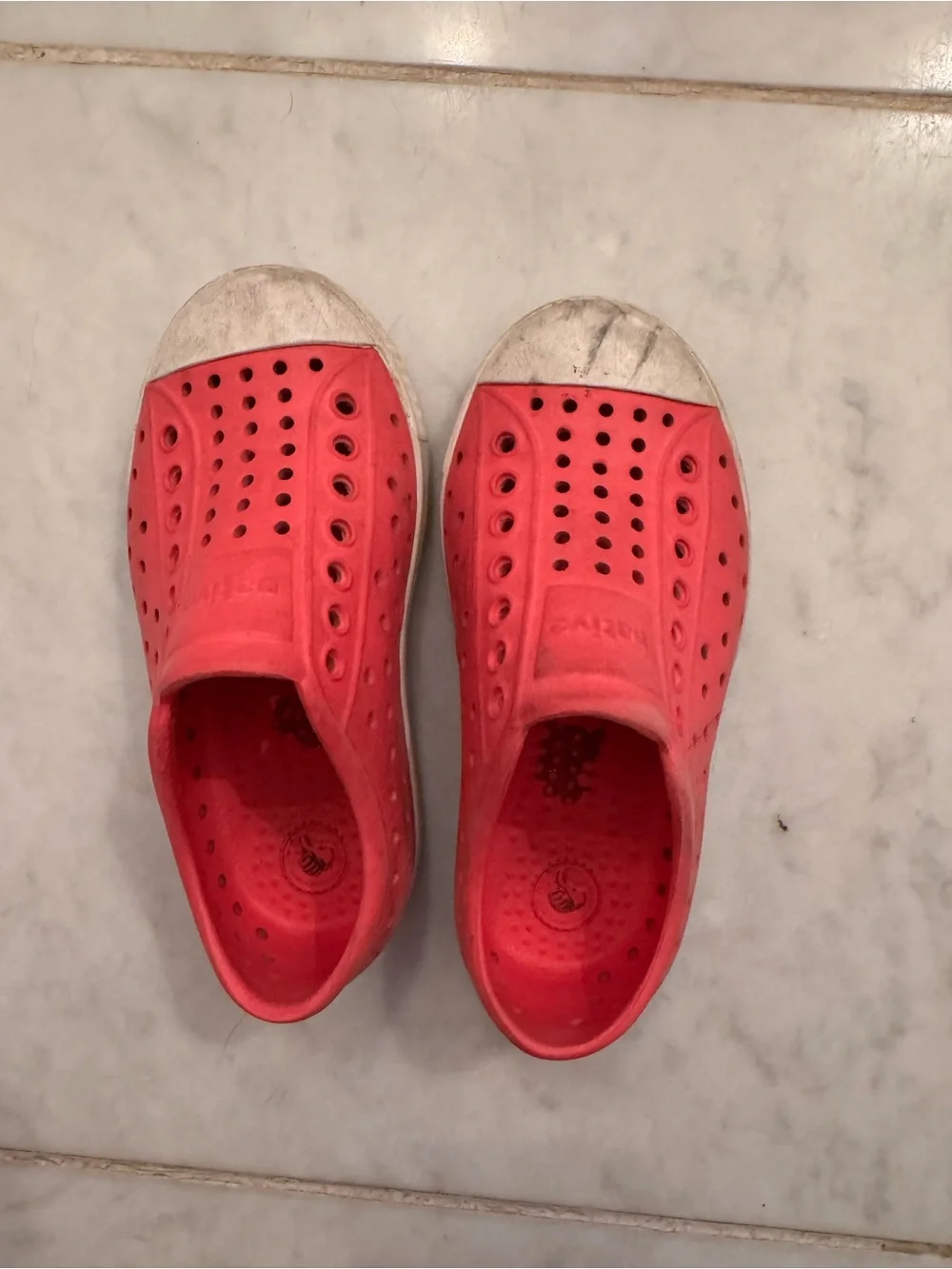 Bright Pink Native Shoes - Picture 1 of 7